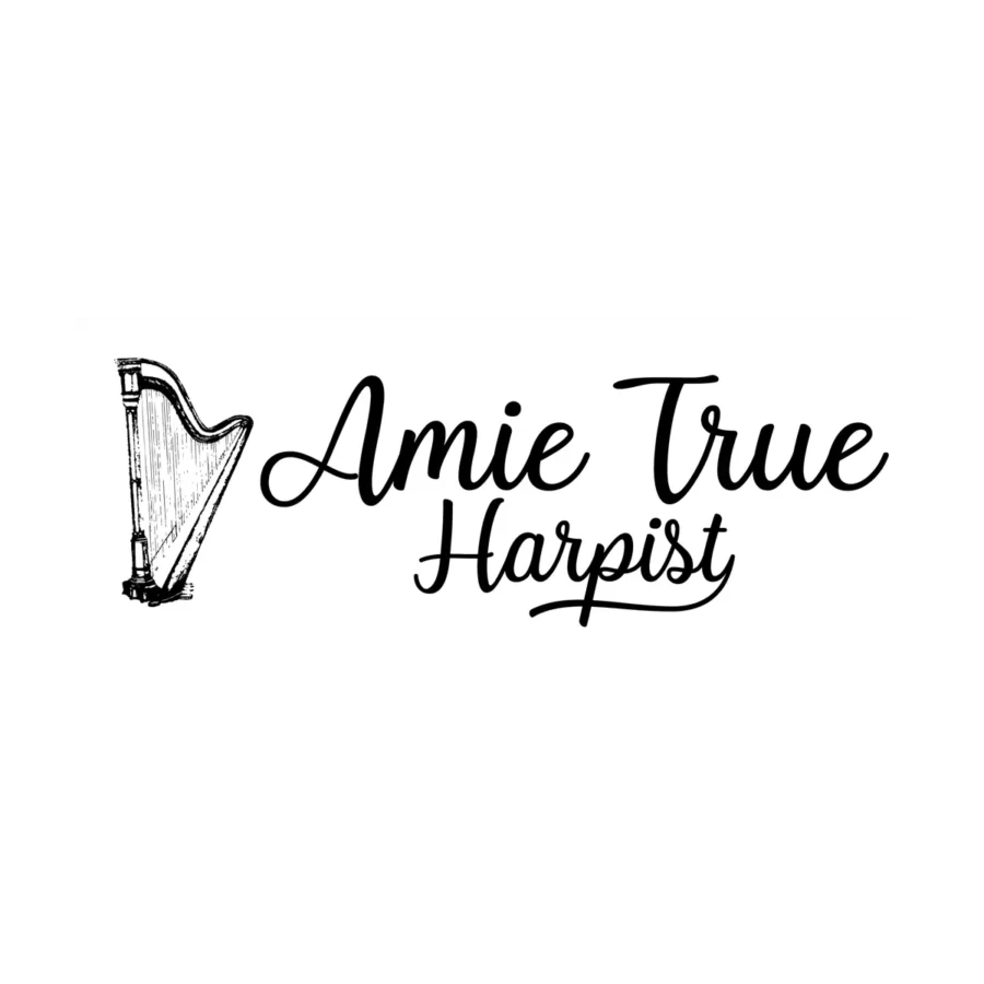 Amie True Harpist - Logo